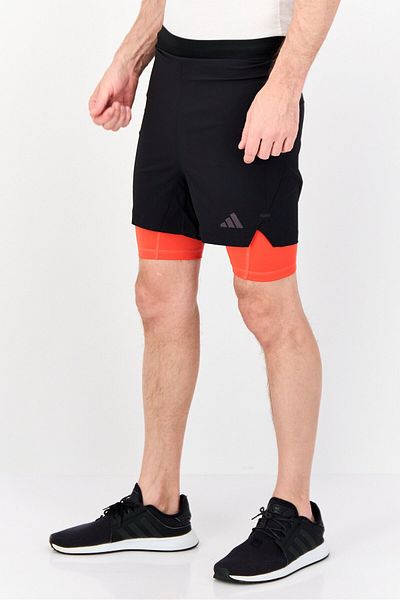 adidas Men Sportswear Fit 7 Inseam Training Shorts, Black
