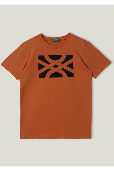 United Colors of Benetton Orange Boy T-shirt