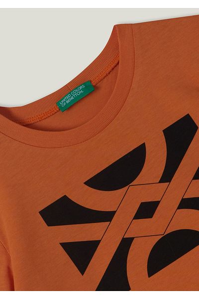 United Colors of Benetton Orange Boy T-shirt