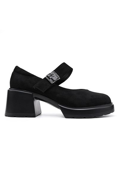 Tmall Women's Casual Shoes, Made Of Eco-suede Leather, P1257, Black