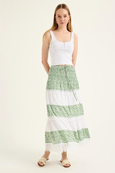 HomeStore Μίνι φούστα με φλοράλ σχέδιο