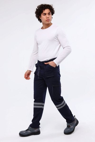 Çamdalı İş Elbiseleri - Harman Mix Multi-Pocket Navy Blue Work Pants, Worker Pants, Work Clothes