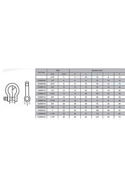 OEM M10 Omega Chain Lock 3/8 (2 Pieces)