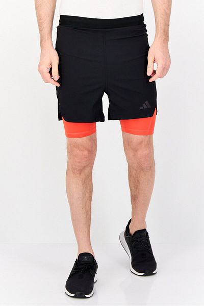 adidas Men Sportswear Fit 7 Inseam Training Shorts, Black