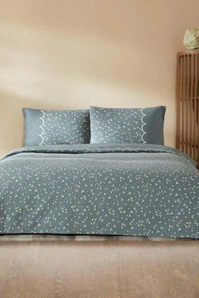 Özdilek Double Ranforce Pike Set Cilantro Blue