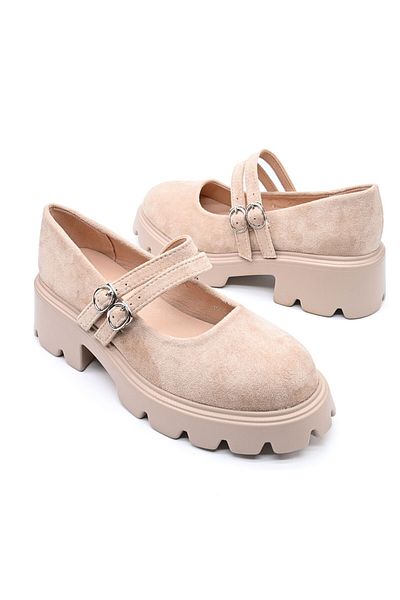 Tmall Women's casual shoes, Made of eco-leather suede, P1253, Light Pink