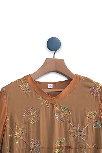 Lilo Co EarthBloom Embroidered Dress