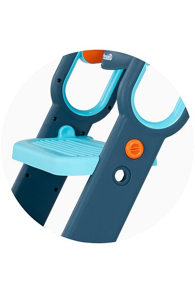 OEM Reductor toaleta cu scara Chipolino Flippy blue