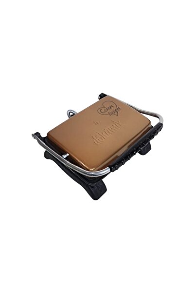 bizdeneve Anneler Günü’ne Özel Sıcacık Bir Hediye Dökümix Tost Kaplamasız Demir Döküm Makinası Fırça Hediyeli