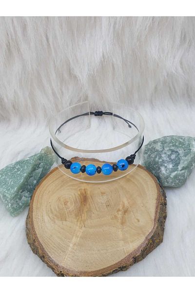 HAPPY HANDMADE سوار/سوار/هدية للرجال قابل للتعديل