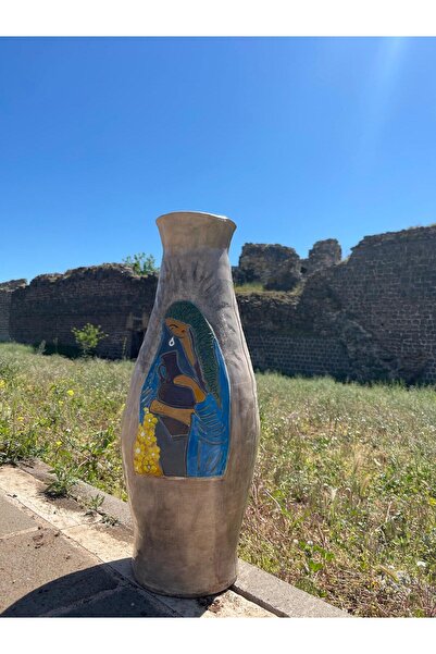 HZRTOPRAK EL YAPIMI SERAMİK VAZO