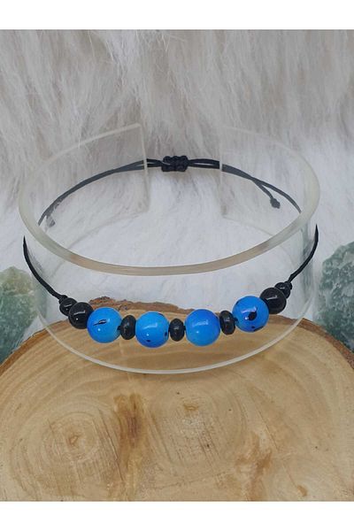 HAPPY HANDMADE سوار/سوار/هدية للرجال قابل للتعديل