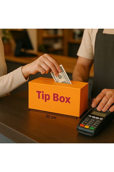 Pleksi Marketi Πορτοκαλί Κουτί Τύπου Plexi Κουτί μπομπονιέρας