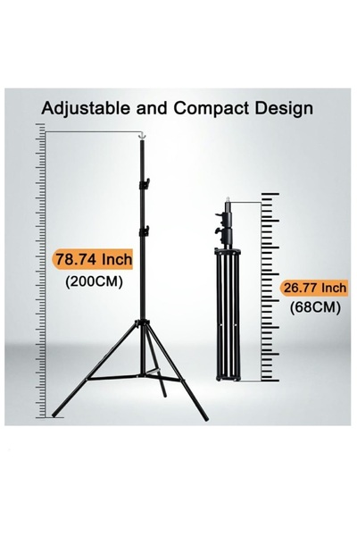 ADA GREENBOX T-şeklinde arka plan destek seti, 100X200 cm stüdyo, fotoğraf, video için taşınabilir fon standı