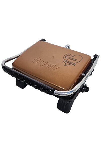 bizdeneve Anneler Günü’ne Özel Sıcacık Bir Hediye Dökümix Tost Kaplamasız Demir Döküm Makinası Fırça Hediyeli