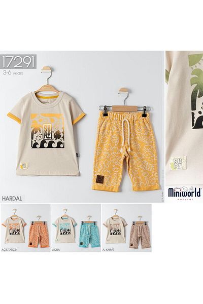 Miniworld Boy's Capri Suit 17291