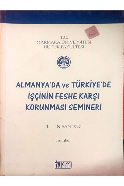 Delidolu Yayınları Almanya'da ve Türkiye'de Fesih ve İşçinin Feshe Karşı Koru...