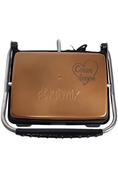 bizdeneve Anneler Günü’ne Özel Sıcacık Bir Hediye Dökümix Tost Kaplamasız Demir Döküm Makinası Fırça Hediyeli