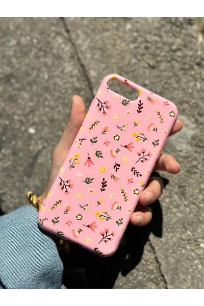Çitlembik Case İphone 7 Plus / 8 Plus Uyumlu Çiçek Desenli Tasarımlı Yüksek K...