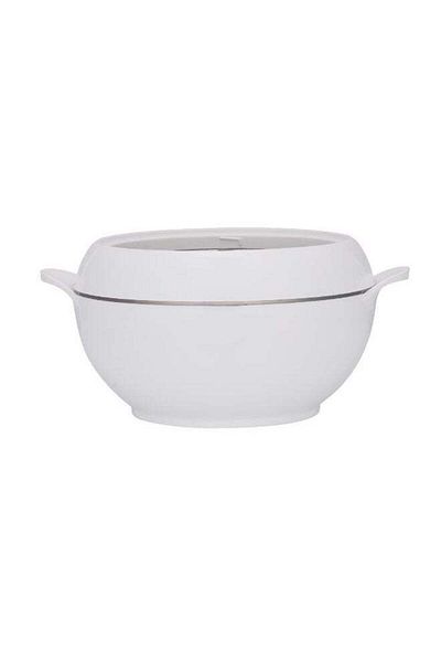 ROYALFORD Omega White Insulated Casserole, Firm Twist Lock, RF11154