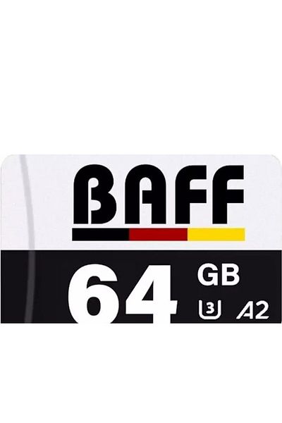 Baff 64Gb Memory Card Video Recording Supported Uhs-I U3 A2