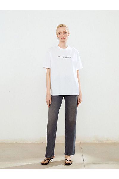 LC Waikiki Crew Neck Printed Women's T-Shirt