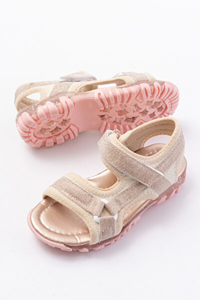 p papuccum ortopedi çocuk ayakkabıları Girl's Copper Sports Non-Slip Sole Sandals