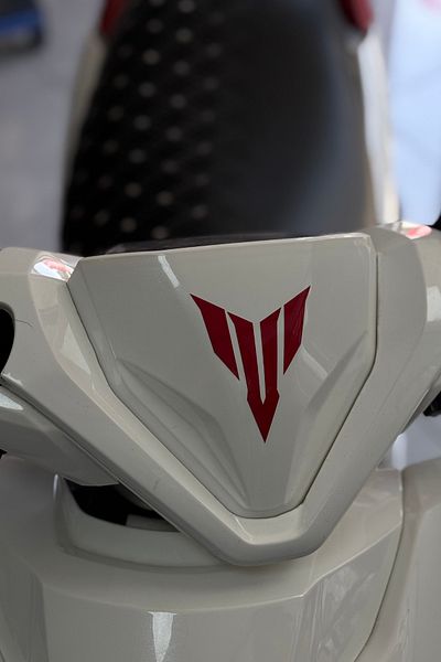 Banxtre Red Small Mt Logo Sticker Label for Motor and Helmet (10cm)