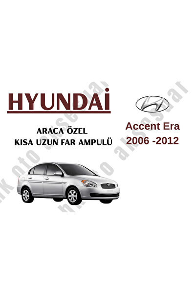 Varta Hyundai Accent Era 2006-2012 Kısa Uzun Far Ampulü h4