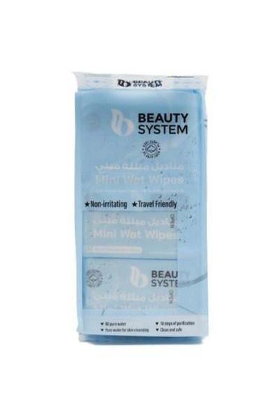 BEAUTY SYSTEM Small Wet Wipes for Personal Use and Travel from Beauty System, 48 Wipes