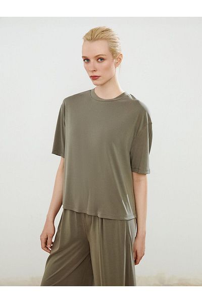 LC Waikiki Crew Neck Modal Blended Women's T-Shirt