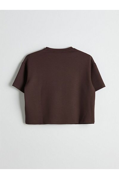 LC Waikiki Crew Neck Oversize Women's T-Shirt