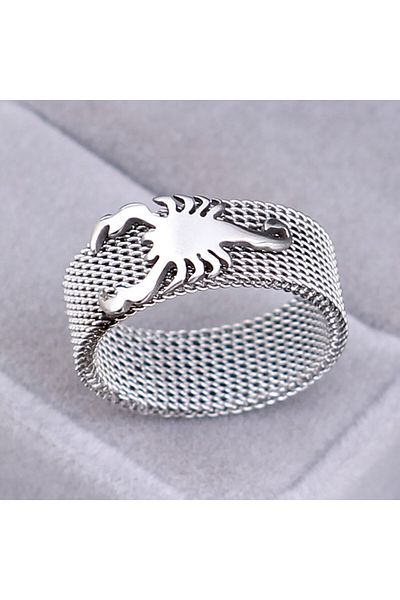 SIC MODA Scorpion titanium ring 4069 Sic Moda
