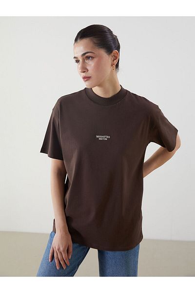 LC Waikiki Crew Neck Printed Women's T-Shirt