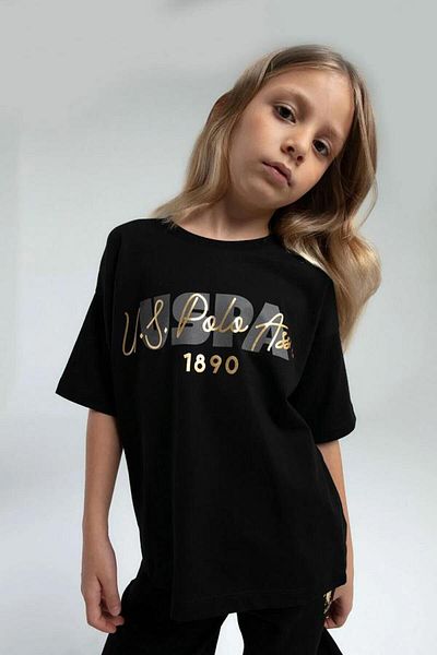 U.S. Polo Assn. Kids BAZA. POLO US2080-4 Costum Bermude pentru fete
