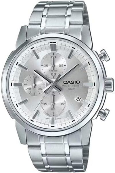 Casio General Line Watch: Silver MTP-E510D-7AVDF