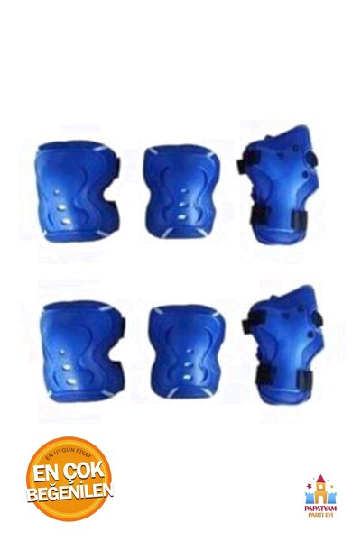 PapatyamPartiEvi Paten Koruyucu Seti - Dizlik, Dirseklik ve Bileklik ile Güve...