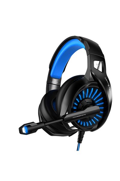Datazone Gaming Headset (Black-Blue) Blue Light G2100