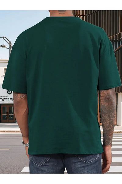 PAVRO Oversize Unisex Basic T-Shirt Comfortable Stylish Daily Use Broklynprinted