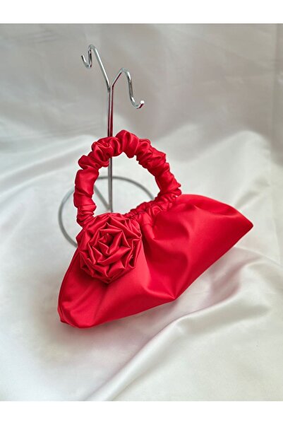 posst bag Geantă de mână pentru rochie de seară portofoliu cu trandafiri