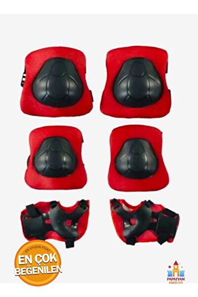 PapatyamPartiEvi Kask Dizlik Dirseklik; Yüksek Korumalı Paten Seti - Çocuklar...