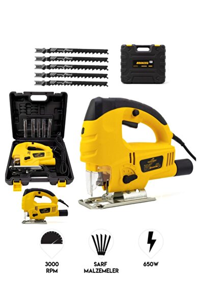 BRANZEG Dekupaj Lazerli Gönyeli Testere 650w Dekubaj
