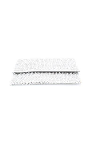 Chantaky 064 P25 Ασημένια Πέτρα Τσάντα Clutch