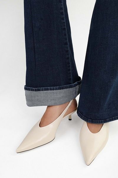 Shoeberry Damen Luna Ecru Skin Stiletto