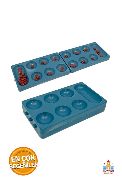 PapatyamPartiEvi Mangala Strategy Tournament Game - Intelligence Developer Board Game, Fun and Competitive