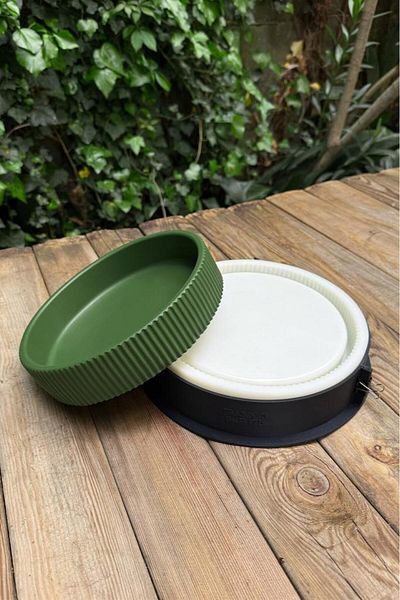 RufusConcept Silicone Cup Mold with 3 Serrated Pulleys