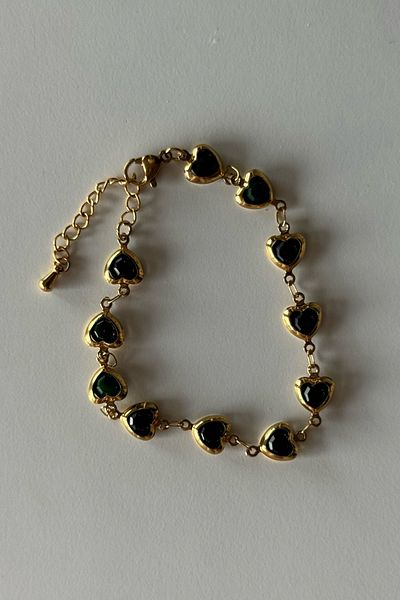 Beca Atelier Glass Heart Bracelet