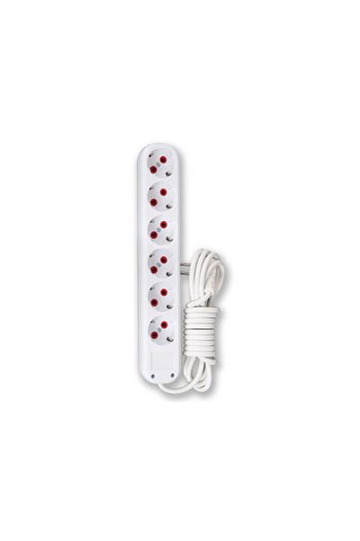 MR RZN STORE 3 MtWired 6-Piece Grounded Group Socket