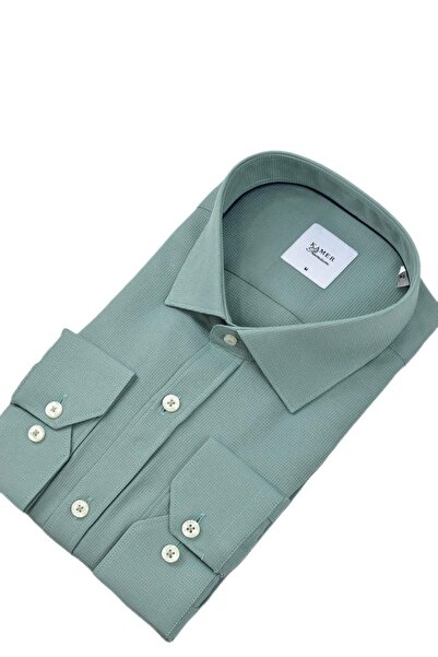 KAMER Чоловіча сорочка великого розміру з довгими рукавами 3717 BGL-ST04386