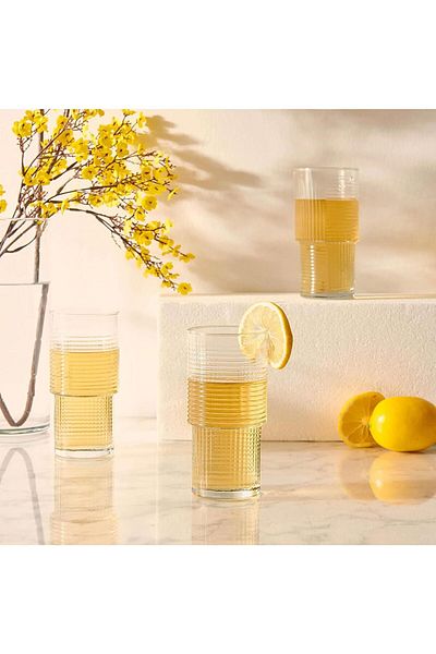 LAV Helen Tumbler Set 3-Pieces, 400 ml Capacity
